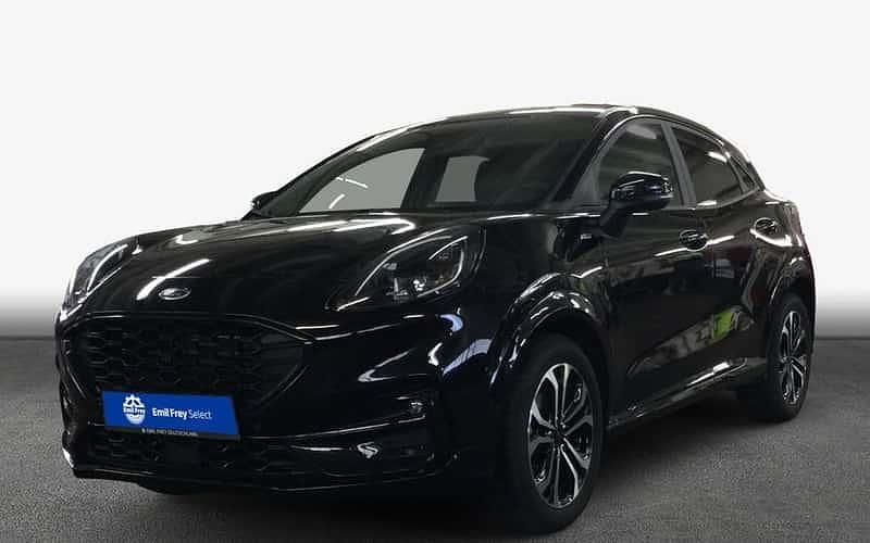 Agate black metallic Gebraucht 2024 Ford Puma Gen-E ST-Line X SUV | 22.942 € (Fairer Preis) - Bild 1/4