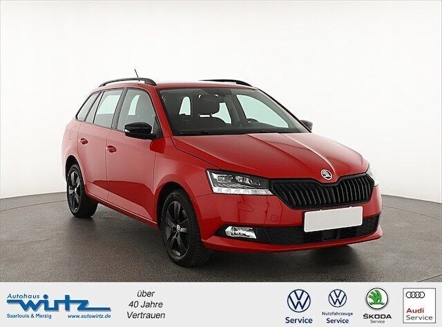 Gebraucht Skoda Fabia Style 110 PS (80 kW) 2019 Rot Kleinwagen