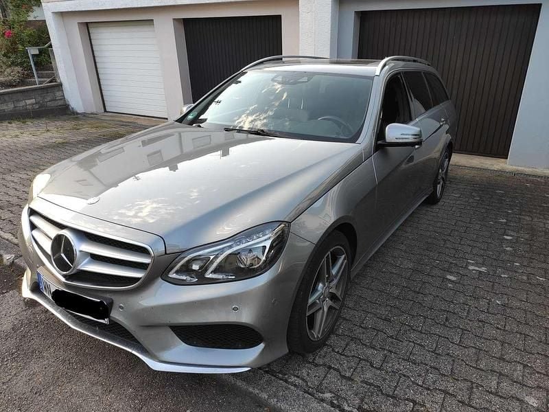 Silber Gebraucht 2014 Mercedes E350 Avantgarde Kombi | 16.499 € (Fairer Preis) - Bild 1/4