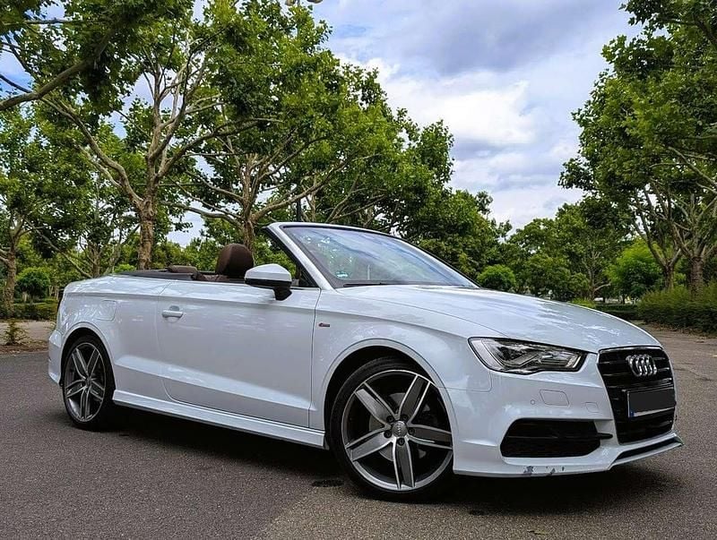 Gebraucht Audi A3 Cabriolet S-Line 179 PS (131 kW) 2014 Weiß Cabrio
