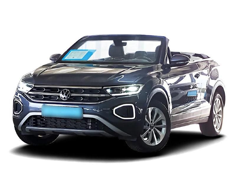 Grau Gebraucht 2023 VW T-Roc Cabriolet Style Cabrio | 33.949 € (Fairer Preis) - Bild 1/4