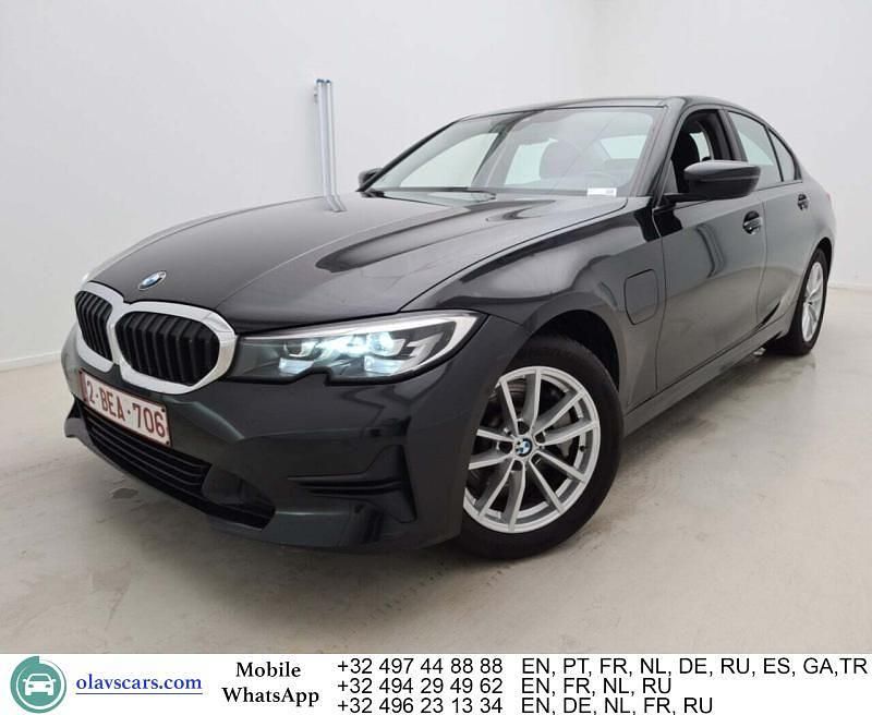 Schwarz Gebraucht 2020 BMW 330e Limousine | 19.602 € (Guter Preis) - Bild 1/4
