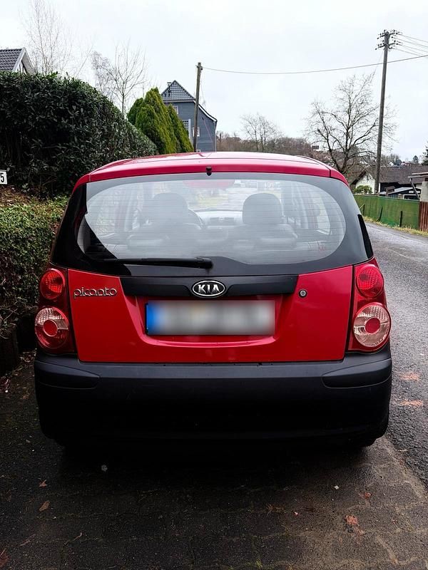 Gebraucht Kia Picanto 65 PS (47 kW) 2009 Rot Kleinwagen