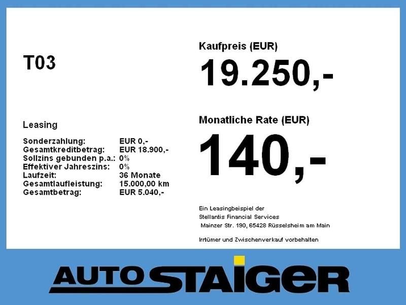 Neu Leapmotor T03 69 kW (95 PS) 2026 Mint green Kleinwagen