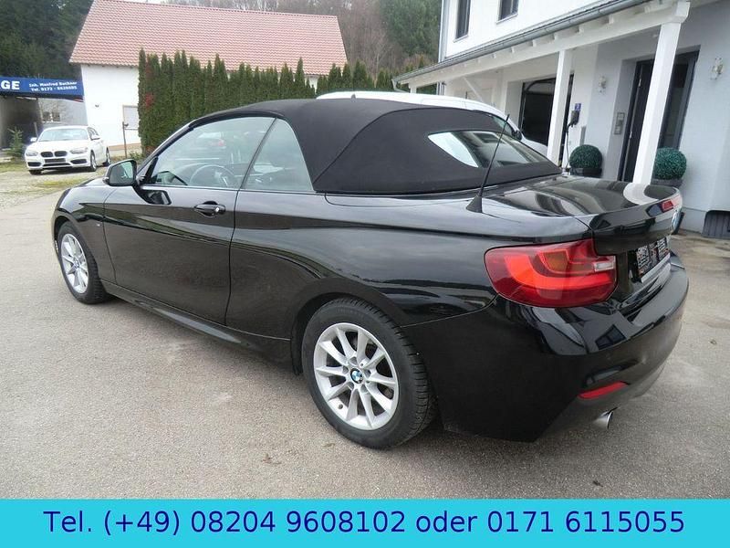 Gebraucht BMW 218 M Sport 150 PS (110 kW) 2017 Schwarz Cabrio
