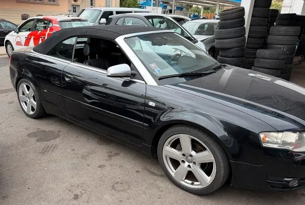 Gebraucht Audi A4 Cabriolet 140 PS (102 kW) 2007 Schwarz Cabrio