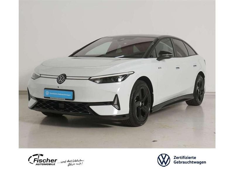 Gletscherweiß metallic/ dach s Gebraucht 2024 VW ID.7 GTX Limousine | 46.480 € (Guter Preis) - Bild 1/3