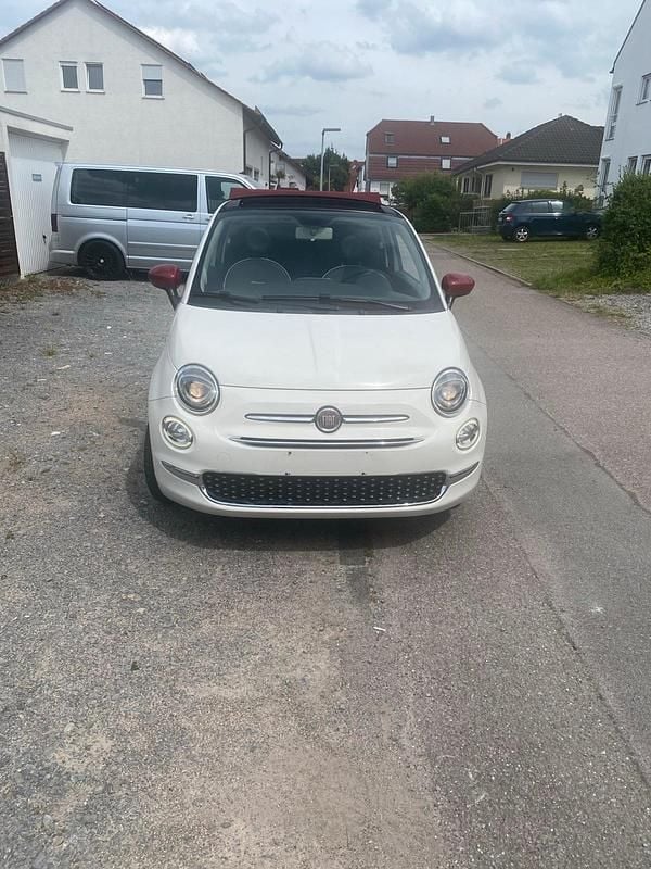 Weiß Gebraucht 2015 Fiat 500 Cabrio | 9.850 € (Fairer Preis) - Bild 1/4