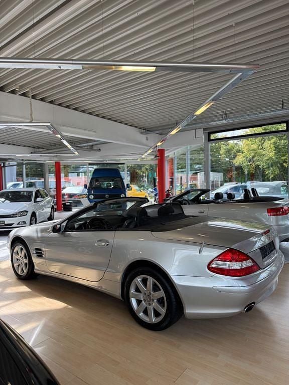 Gebraucht Mercedes SL350 245 PS (180 kW) 2003 Silber Cabrio