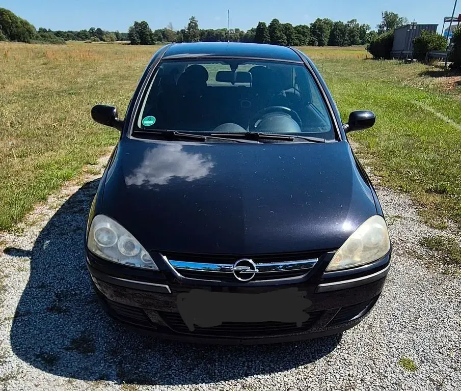 Gebraucht Opel Corsa 60 PS (44 kW) 2004 Schwarz Kleinwagen