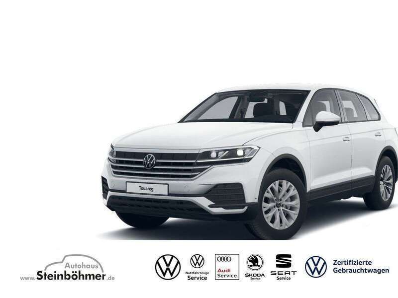 Pure white (weiß) Neu 2024 VW Touareg SUV | 60.348 € (Superpreis) - Bild 1/4