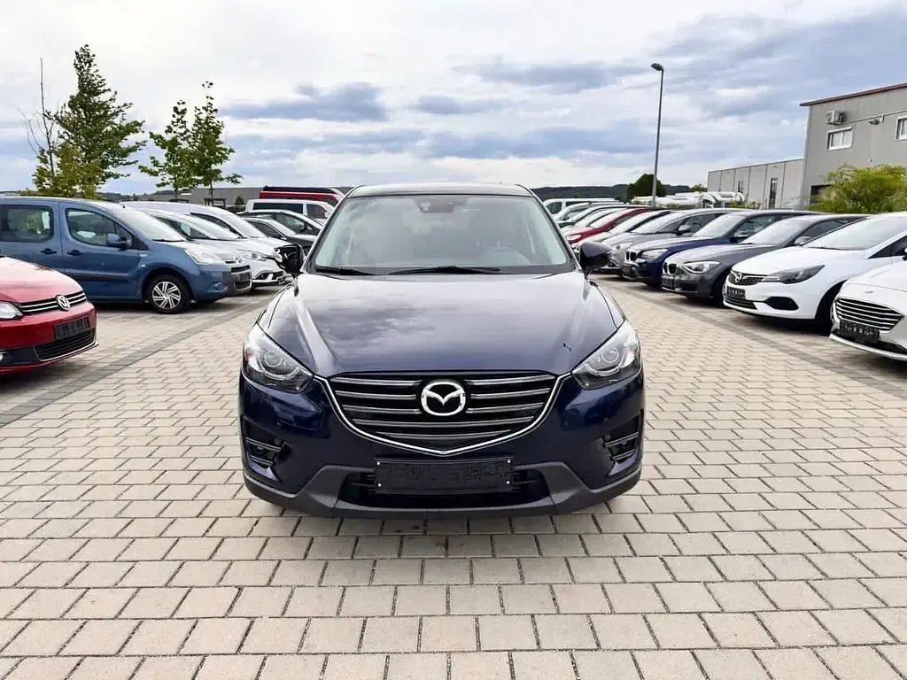 Gebraucht Mazda CX-5 Exclusive-Line 150 PS (110 kW) 2016 Blau SUV