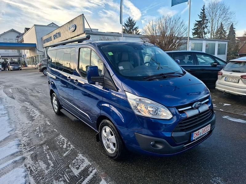 Blau Gebraucht 2017 Ford Tourneo Titanium Van / Kleinbus | 19.999 € (Superpreis) - Bild 1/4