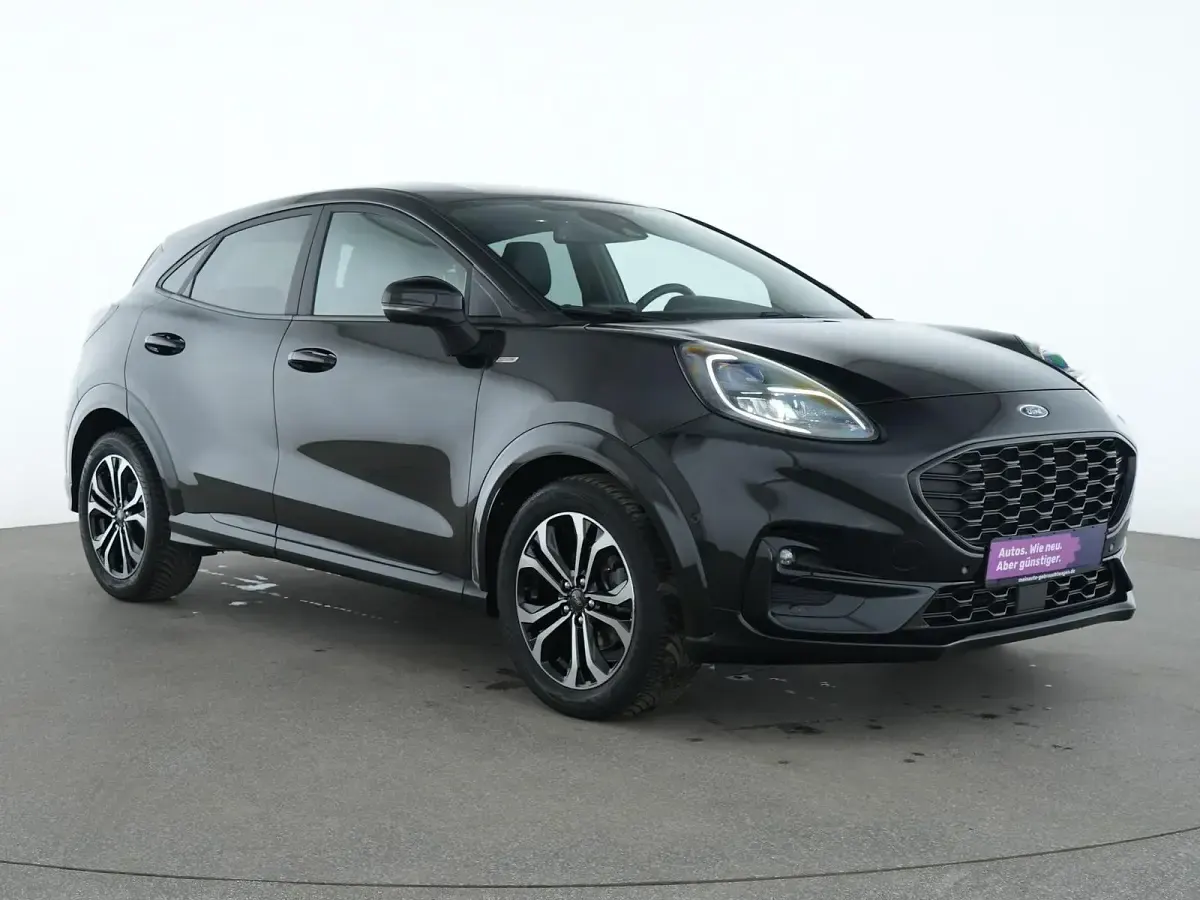 Gebraucht Ford Puma ST-Line X 125 PS (91 kW) 2022 Obsidian schwarz SUV