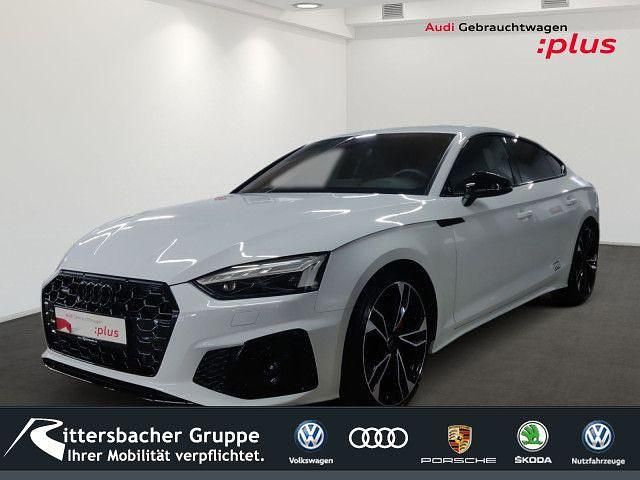 Weiß Gebraucht 2023 Audi A5 Sportback S-Line Kleinwagen | 47.990 € (Teuer) - Bild 1/4