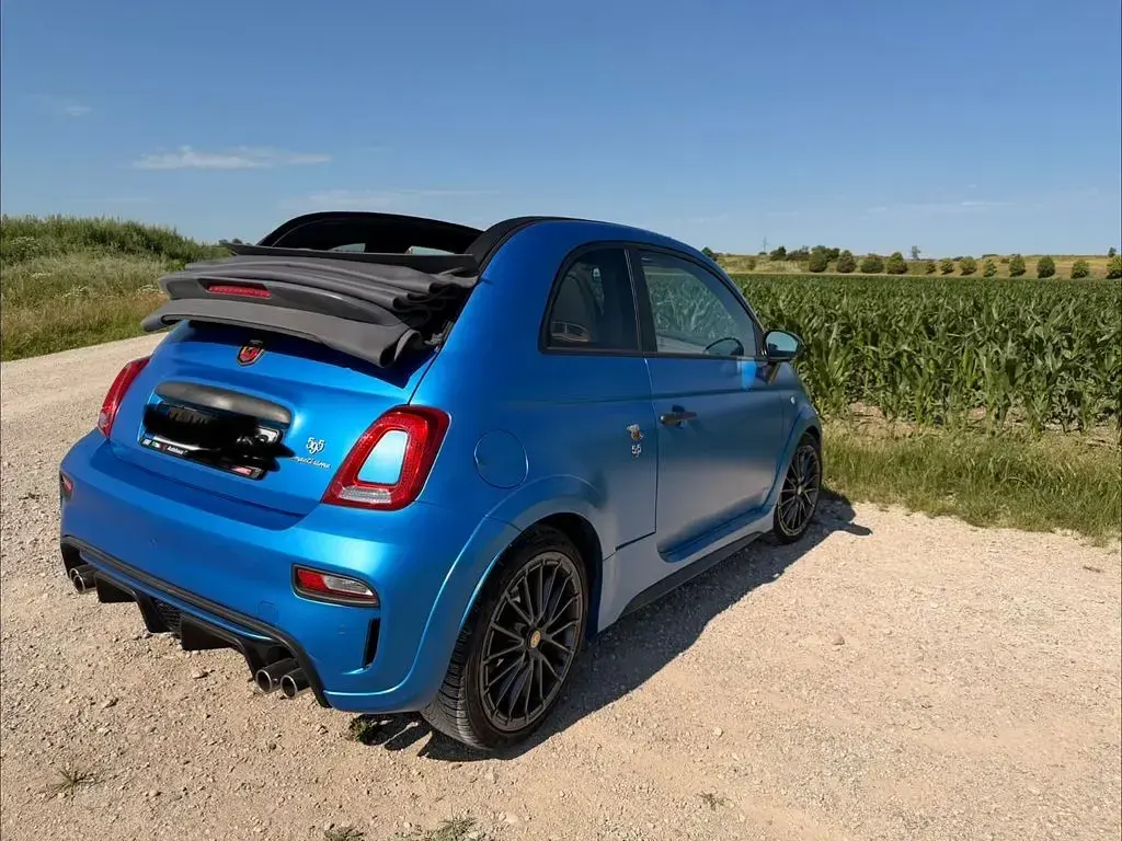Gebraucht Abarth 500C 179 PS (131 kW) 2022 Blau Cabrio