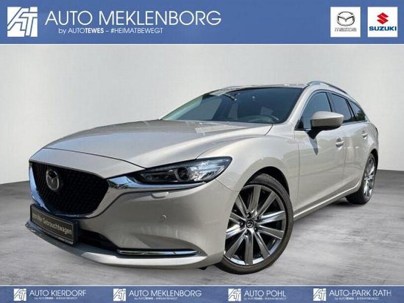Platinum quartz m Gebraucht 2024 Mazda 6 Exclusive-Line Kombi | 31.990 € (Fairer Preis) - Bild 1/4