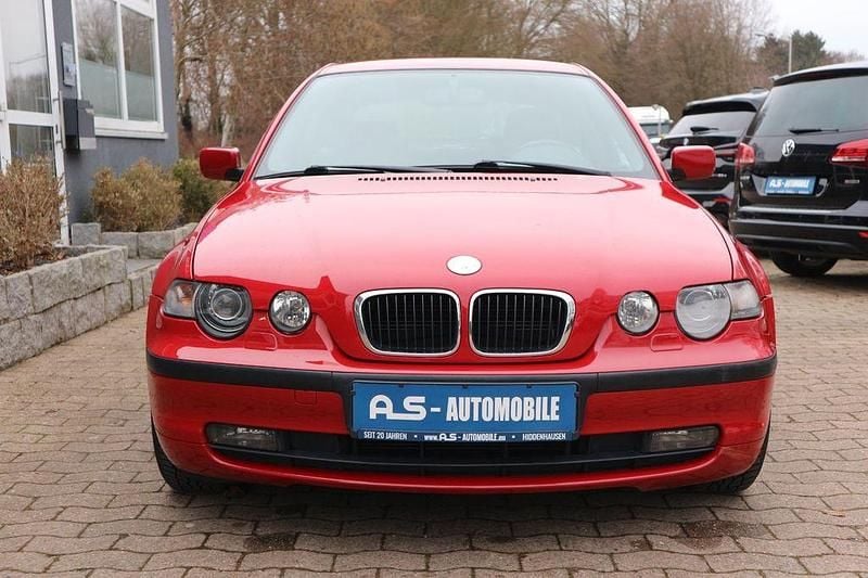 Gebraucht BMW 316 Compact 116 PS (85 kW) 2001 Rot Kleinwagen