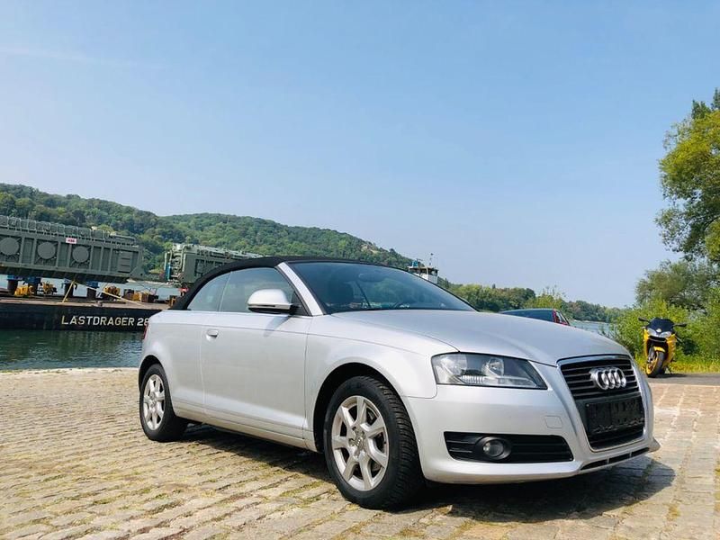 Silber Gebraucht 2009 Audi A3 Cabriolet Ambition Cabrio | 5.890 € (Fairer Preis) - Bild 1/4