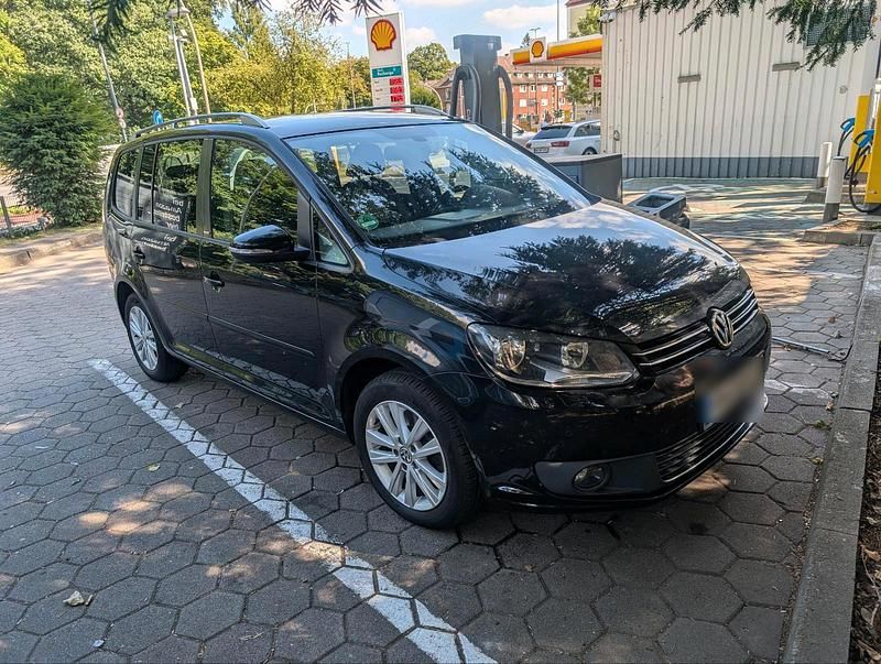 Gebraucht VW Touran 2012 Schwarz Van / Kleinbus