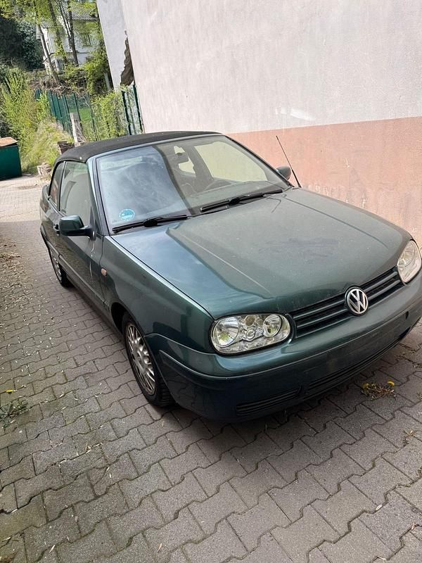 Gebraucht VW Golf Cabriolet 101 PS (74 kW) 1998 Grün Cabrio