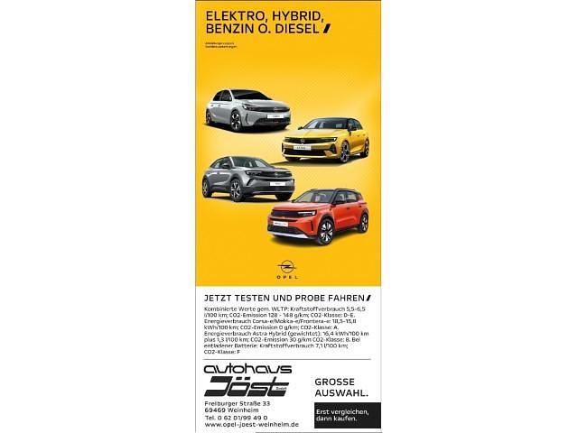 Neu Opel Combo-e Life 100 kW (136 PS) 2026 Weiss