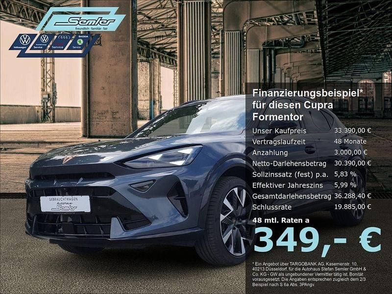 Gebraucht Cupra Formentor 150 PS (110 kW) 2025 Grau SUV