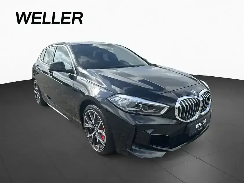 Gebraucht BMW 128 ti Comfort Edition 265 PS (194 kW) 2023 Black sapphire (schwarz) Kleinwagen