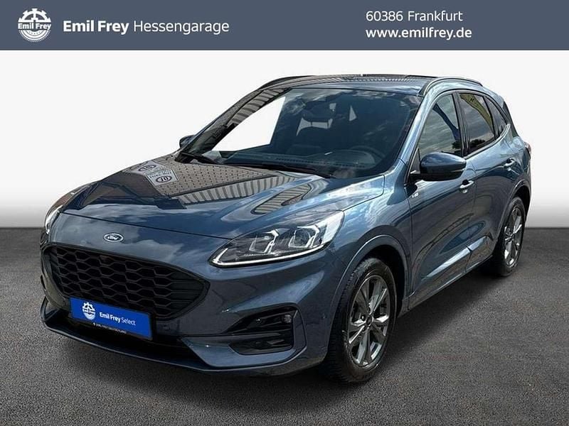 Chrome blue metallic Gebraucht 2023 Ford Kuga ST-Line X SUV | 26.550 € (Guter Preis) - Bild 1/4
