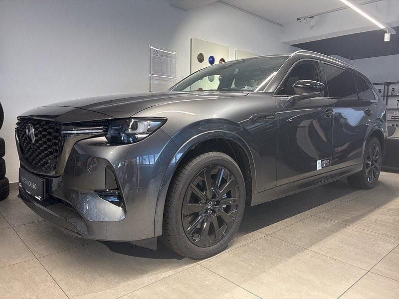 Machine gray Neu 2025 Mazda CX-80 Homura-Line SUV | 57.950 € (Guter Preis) - Bild 1/4