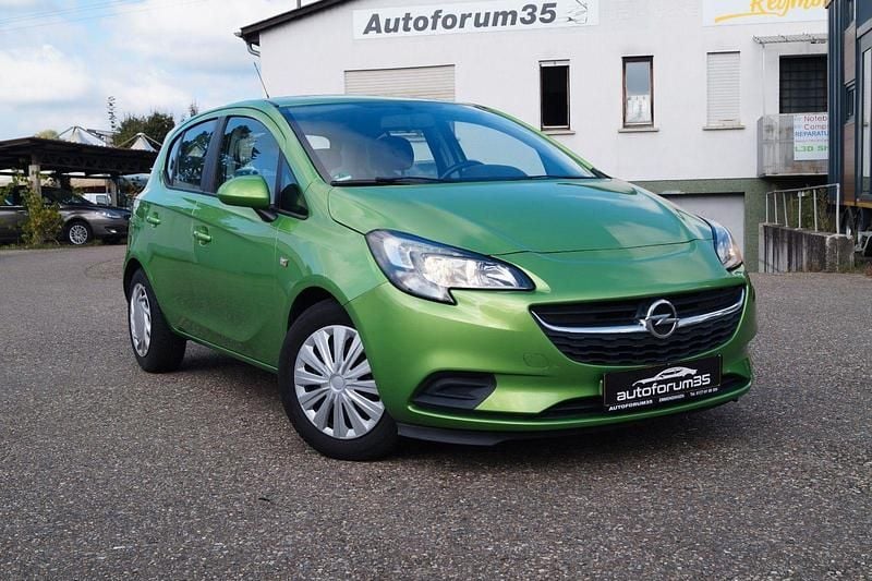 Gebraucht Opel Corsa Color Edition 90 PS (66 kW) 2015 Grün Kleinwagen