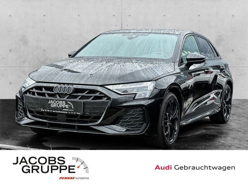 Mythosschwarz Neu 2025 Audi A3 Sportback S-Line Limousine | 50.880 € - Bild 1/4