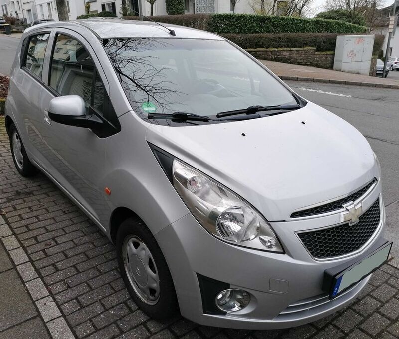 Silber Gebraucht 2010 Chevrolet Spark LS Kleinwagen | 1.400 € (Guter Preis) - Bild 1/4
