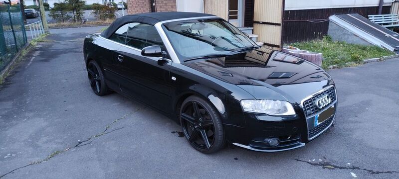 Schwarz Gebraucht 2009 Audi A4 Cabriolet Sport Cabrio | 8.900 € (Fairer Preis) - Bild 1/4