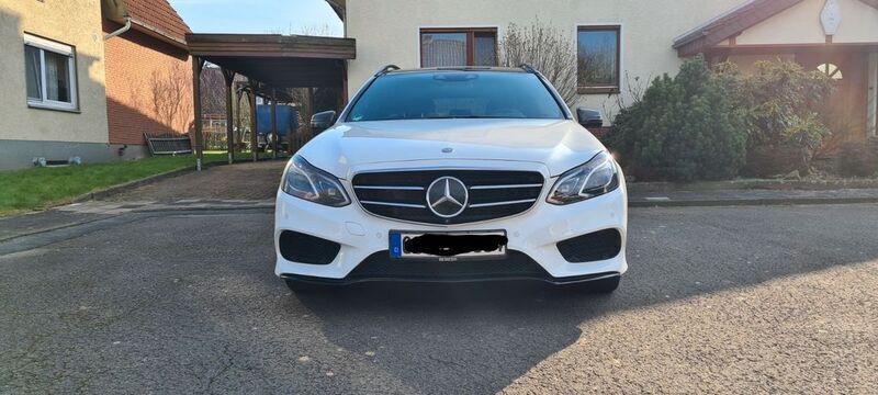 Weiß Gebraucht 2016 Mercedes E350 Avantgarde Kombi | 14.999 € (Fairer Preis) - Bild 1/4