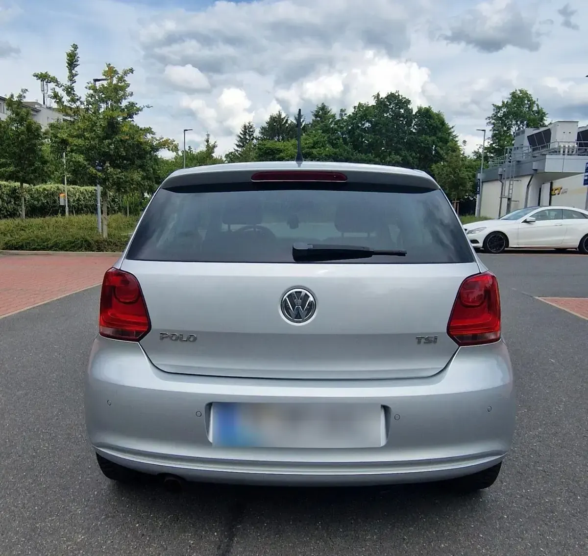 Gebraucht VW Polo Life 105 PS (77 kW) 2013 Silber Kleinwagen