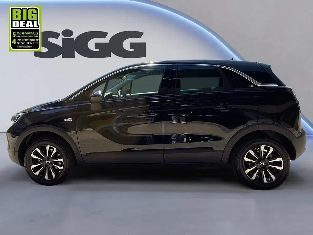 Gebraucht Opel Crossland Elegance 110 PS (80 kW) 2024 Lackierung schwarz perla nera/ SUV