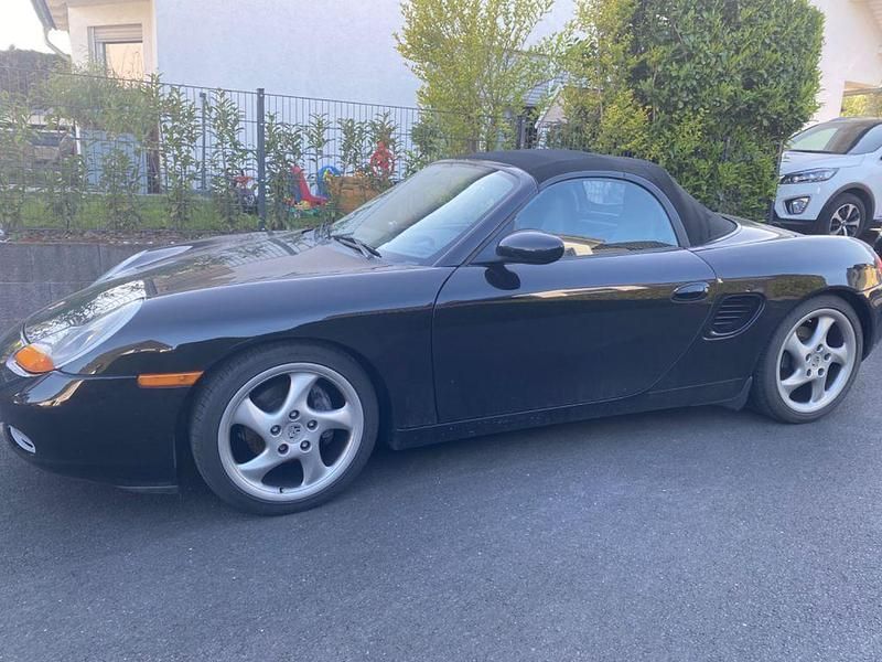 Gebraucht Porsche Boxster 204 PS (150 kW) 1998 Schwarz Cabrio