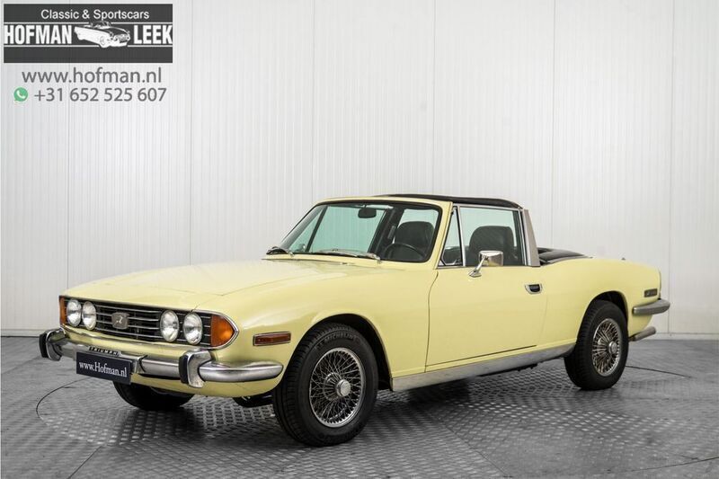 Gelb Gebraucht 1972 Triumph Stag Cabrio | 18.900 € - Bild 1/4