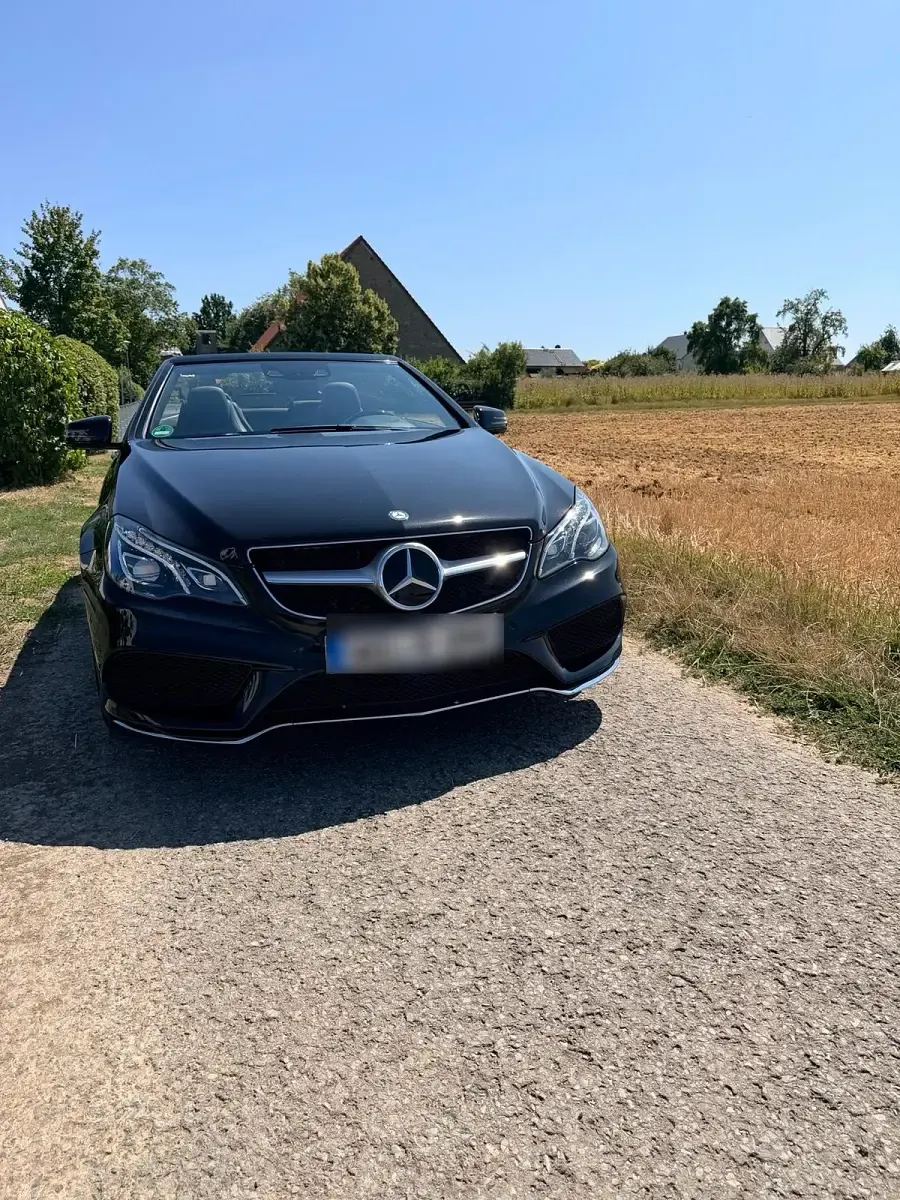 Gebraucht Mercedes E250 AMG 211 PS (155 kW) 2014 Schwarz Cabrio