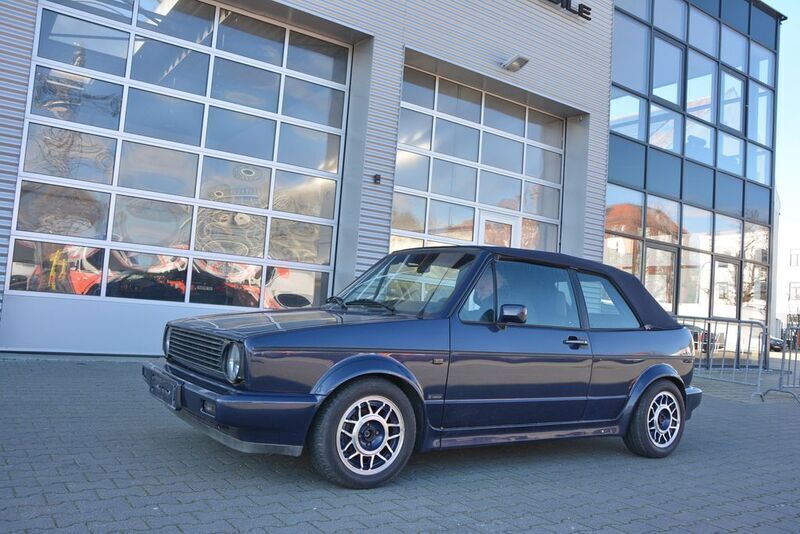 Blau Gebraucht 1993 VW Golf Cabriolet Cabrio | 10.700 € - Bild 1/4