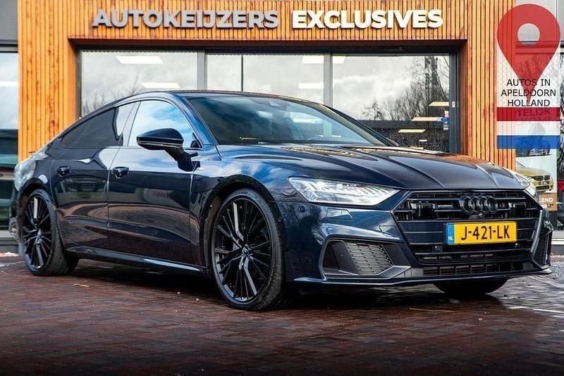 Blau Gebraucht 2019 Audi A7 Sportback Proline Kleinwagen | 47.571 € - Bild 1/4