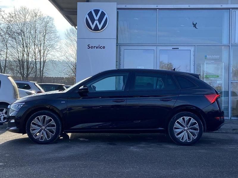 Gebraucht Skoda Scala Clever 110 PS (80 kW) 2021 Schwarz Kleinwagen