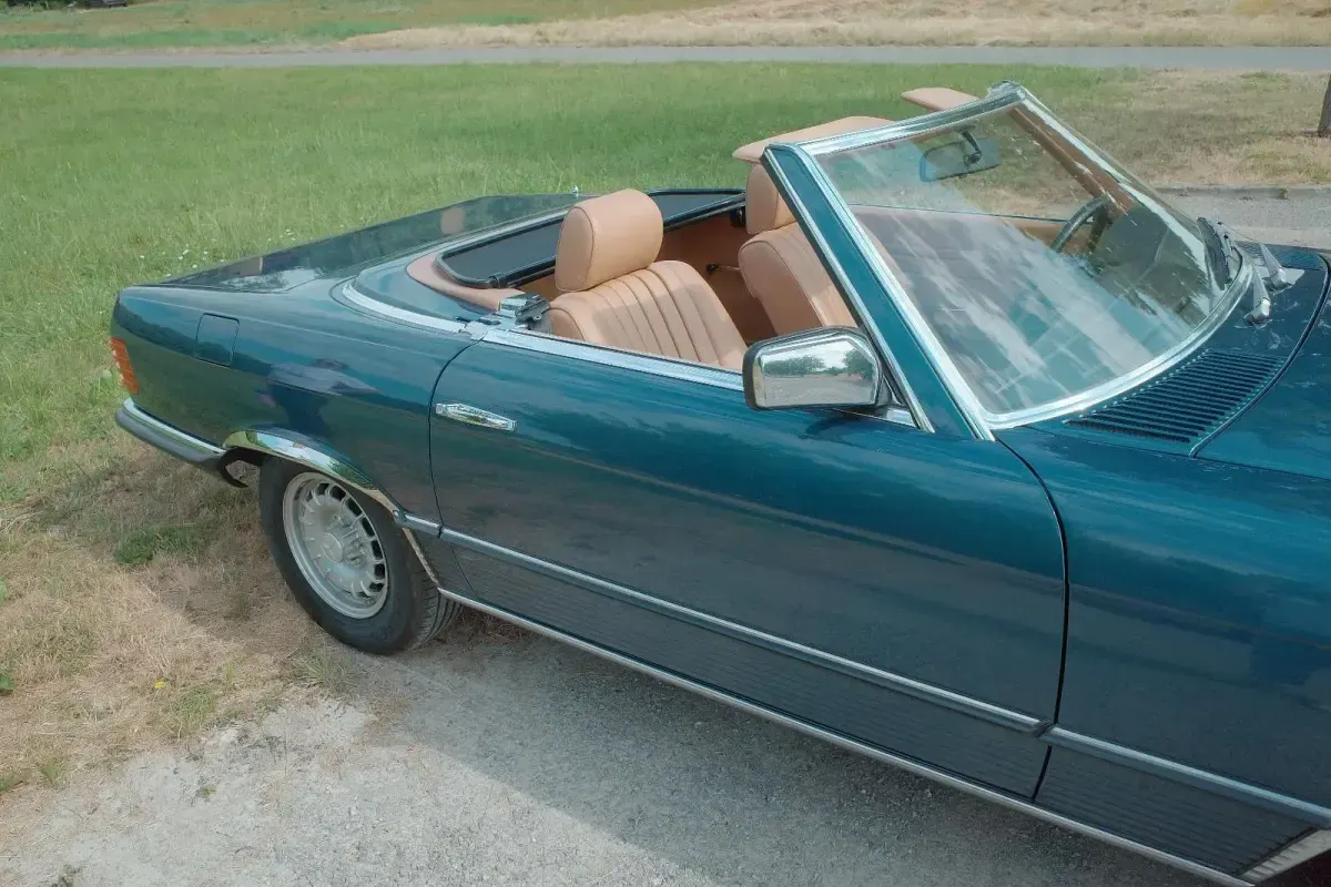 Gebraucht Mercedes SL280 185 PS (136 kW) 1983 Blau Cabrio