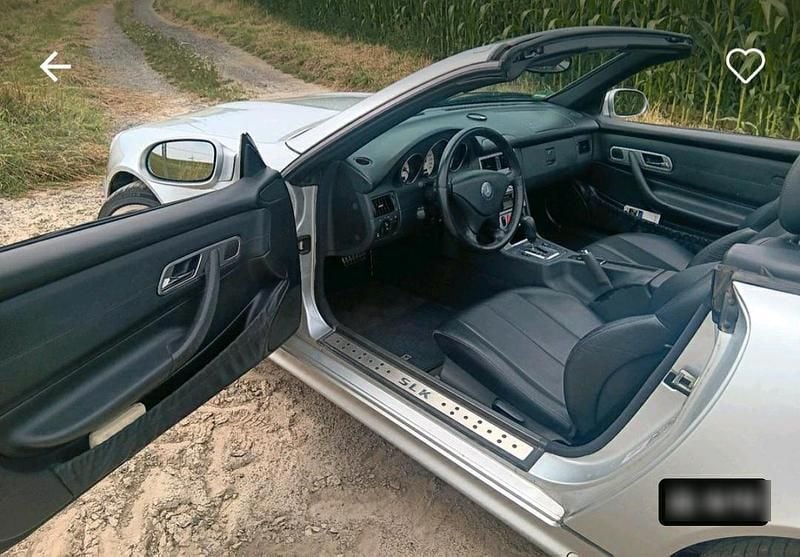 Gebraucht Mercedes SLK230 197 PS (144 kW) 2001 Silber Cabrio