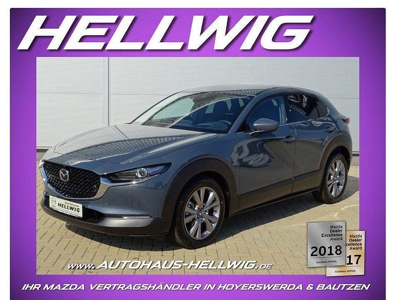 Polymetal grey metallic Neu 2025 Mazda CX-30 Exclusive-Line SUV | 29.680 € - Bild 1/4