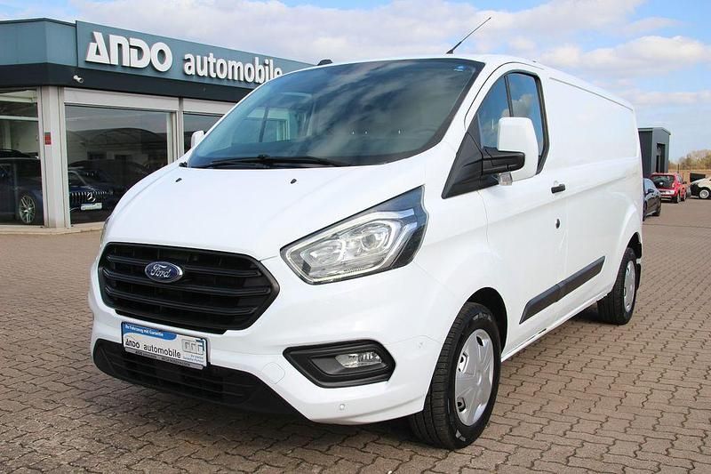Gebraucht Ford Transit Custom Trend 170 PS (125 kW) 2021 Weiß Van / Kleinbus