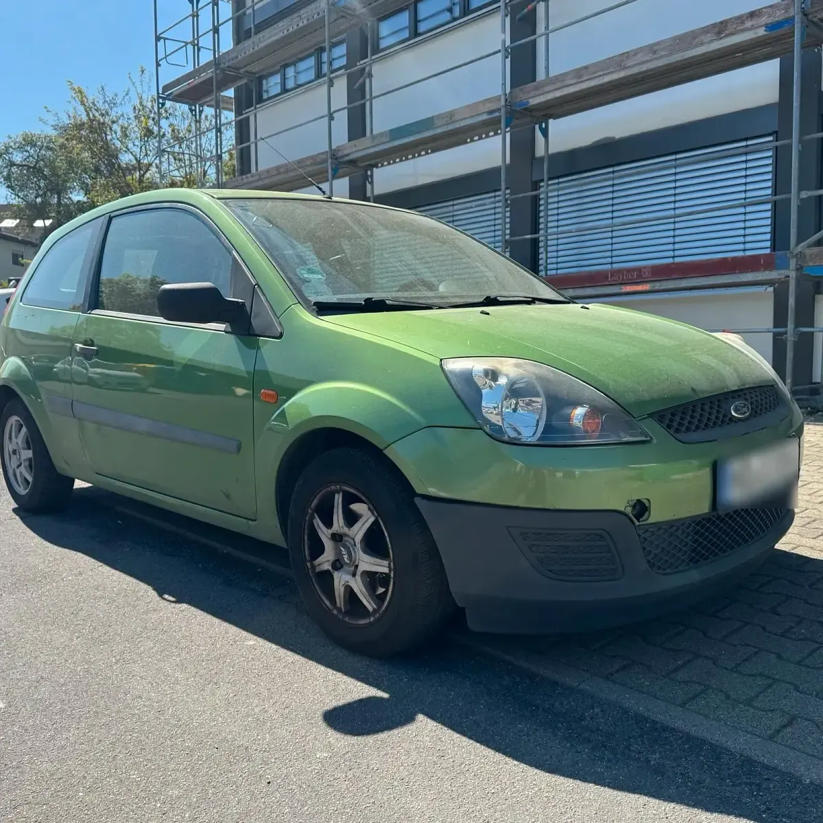 Gebraucht Ford Fiesta 60 PS (44 kW) 2005 Grün Kleinwagen
