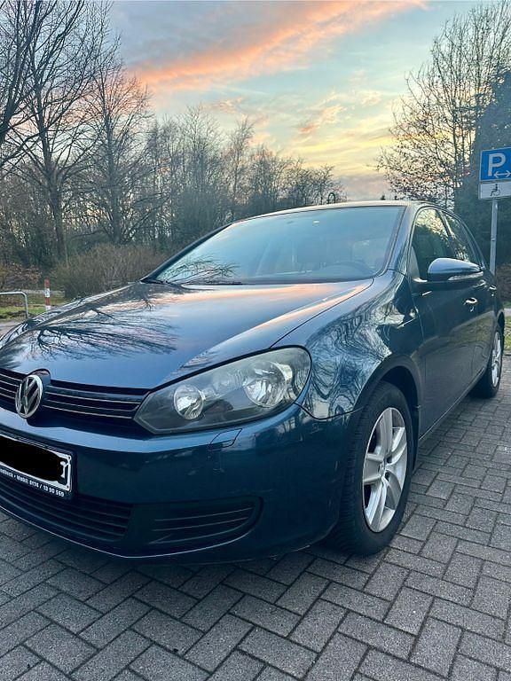 Gebraucht VW Golf VI 122 PS (89 kW) 2009 Blau Kleinwagen