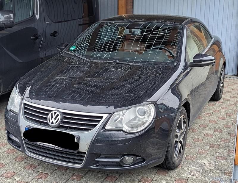 Gebraucht VW Eos 122 PS (89 kW) 2009 Schwarz Cabrio